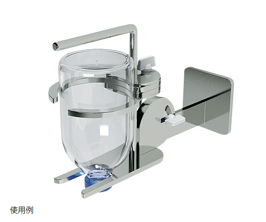 三田理化メディカル7-7825-01　薬液容器ホルダー　壁掛け　Single YBHS-W-100V1三田理化メディカル