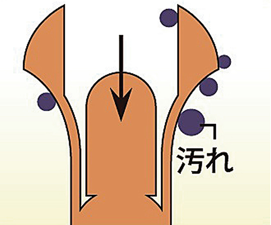 松本金型7-7924-03　みみごこち（新感触耳かき）　ピンク 松本金型