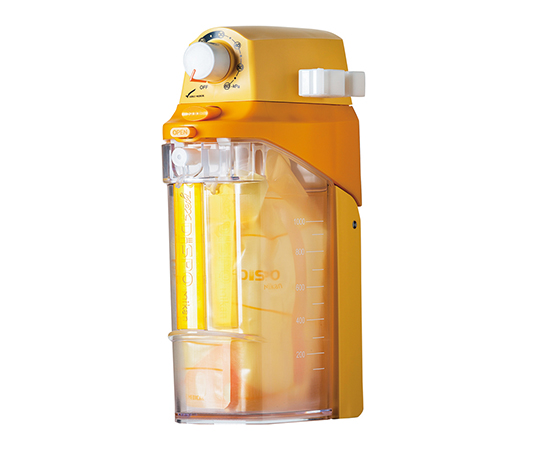 【医療機器クラス1】【特定保守】7-8095-06 ヨックスディスポミカン（壁掛式吸引器） シュレーダー式（アムコ型） オレンジ