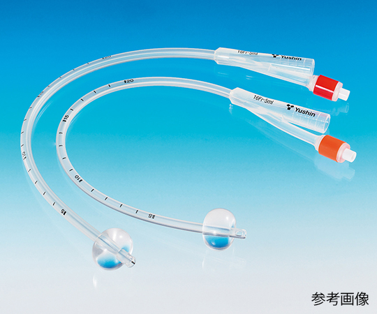 【滅菌】【医療機器クラス2】7-8121-04 ユーシン 腎盂バルーンカテーテル（ユニバル型） 18Fr 赤 5mL 1021U