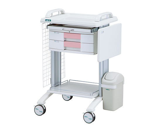 7-8433-01 カレンカートII（PC・ステンレスバット仕様） ピンク SC-PC1SPナビス(アズワン)