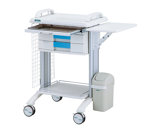 7-8433-02 カレンカートII（PC・ステンレスバット仕様） ブルー SC-PC1SBナビス(アズワン)