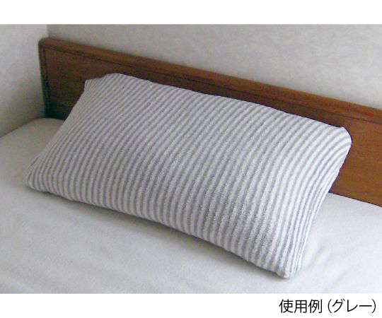 ブリーズブロンズ7-8520-02　柔らかニットの消臭枕カバー（ブリーズブロンズ）　グレー K-15ブリーズブロンズ