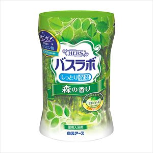 7-8570-22 HERSバスラボ ボトル（入浴剤）森の香り 22466-7白元アース