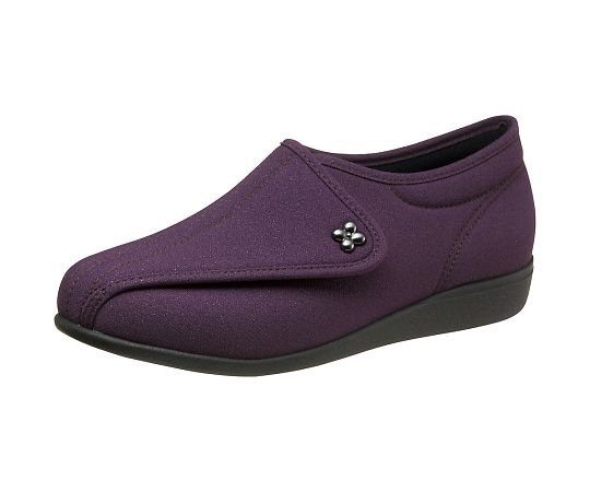 アサヒコーポレーション7-8794-01　リハビリシューズ（快歩主義・女性用）　パープルラメ　21.5cm L011アサヒコーポ