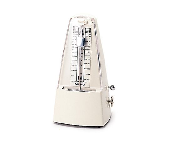 日工精機7-8987-01　メトロノーム　アイボリー 221日工精機