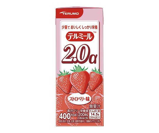【軽減税率適用】【軽減税率適用】テルモ7-9020-01　テルミール2.0α　ストロベリー テルモ