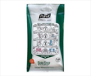 7-905-01 ピュレル シュアステップ ペリケア（陰部清拭用ワイプ） 10袋入 DFC010メディコン