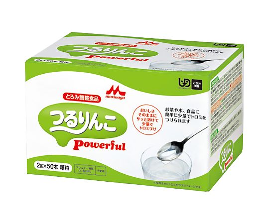 【軽減税率適用】【軽減税率適用】クリニコ7-9075-01　つるりんこPowerful（とろみ調整食品）　2g×50本入 クリニ