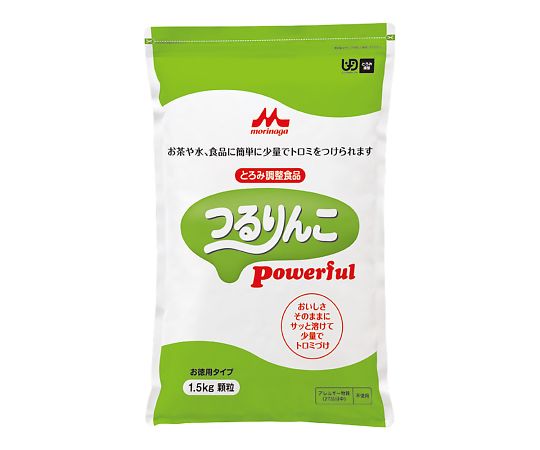 【軽減税率適用】【軽減税率適用】クリニコ7-9075-03　つるりんこPowerful（とろみ調整食品）　1.5kg クリニコ