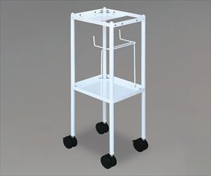 7-9314-01 ベッドサイドカート 324×274×879.5mm 3227岐阜プラスチック工業