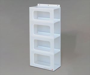7-9319-01 カートオプション（ホルダー類） PPEホルダー右入用 岐阜プラスチック工業