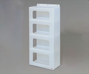 7-9319-02 カートオプション（ホルダー類） PPEホルダー左入用 岐阜プラスチック工業