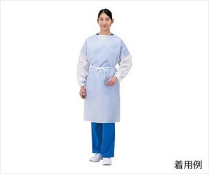 7-9322-01 防水アイソレーションガウン 簡易防護衣