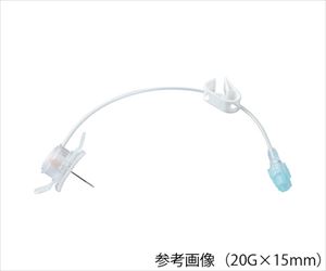 【滅菌】【医療機器クラス2】7-9354-01 ファインガードノンコアニードル 安全機構付 20G×15mm ストレート 5本入
