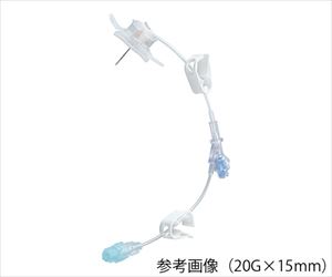 【滅菌】【医療機器クラス2】7-9355-01 ファインガードノンコアニードル 安全機構付 20G×15mm Y型 5本入 18