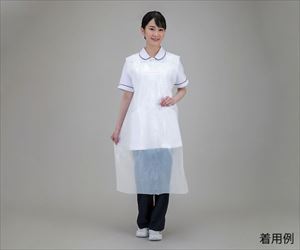 7-9388-01 さっと使えるエプロン 720×1200mm 50枚入 ナビス（アズワン）