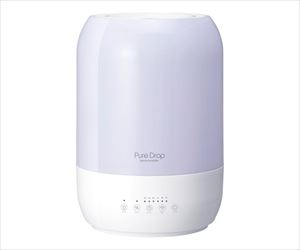 7-9470-01 ハイブリッド加湿器 ピュアドロップ ハイブリッド式（超音波+ヒーター） HB-T1924WHスリーアップ