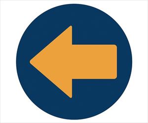 7-9526-08 フロア誘導シール 矢印 丸 ブルー 3シート入 SR029ヒサゴ