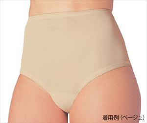 7-9617-06 失禁用パンツ（女性用小量タイプ） ベージュ L L100BGELGEAWearever