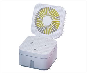 7-9621-02 卓上ミストファン（ディフューザー機能付） グレー BD-MF1-G