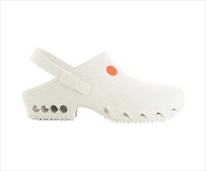 7-9758-01 オキシクロッグ ホワイト 22.5～23.5cm OX3005 35/36コルティナ