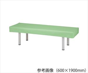 7-9807-03 診察台レザーカバー 650×1800mm ライムグリーン LG-6518ナビス（アズワン）