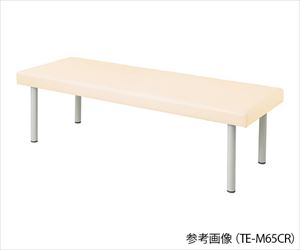 【組立必要】7-9952-06 カラフル診察台 650×1900×500mm クリーム TE-L6519CRナビス（アズワン）