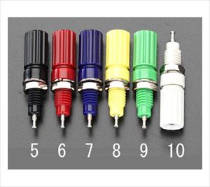 78-0813-76 ターミナル 8.0mm/赤 EA940DP-6エスコ