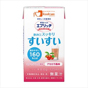 【軽減税率適用】8-101-01 エプリッチドリンクすいすい アセロラ風味 1箱（24本入） フードケア