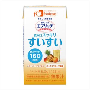 【軽減税率適用】8-101-04 エプリッチドリンクすいすい ミックスフルーツ風味 1箱（24本入） フードケア