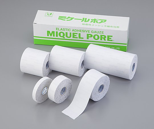 8-1509-07 ミケールポア(粘着不織布包帯) 30号 300mm×10m NE-239日本衛材