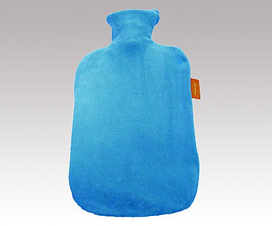 8-1550-02 湯たんぽ (ソフトベロア) ブルー