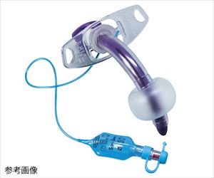 【滅菌】【医療機器クラス2】8-1721-27 気管切開チューブ（BLUセレクト カフ付・一重管） Φ8.5×Φ12.6×78.