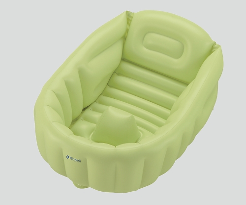 8-1859-21 ふかふかベビーバスW 680×470×290 GR 21322リッチェル
