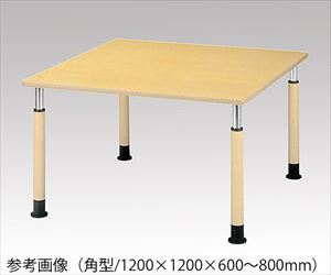 【組立必要】8-2440-13 昇降式テーブル 角形 1800×750×600～800mm FPS-1875K第一工業