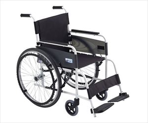 【非課税】8-2484-31 車椅子 点滴ホルダー付 VS-1ミキ