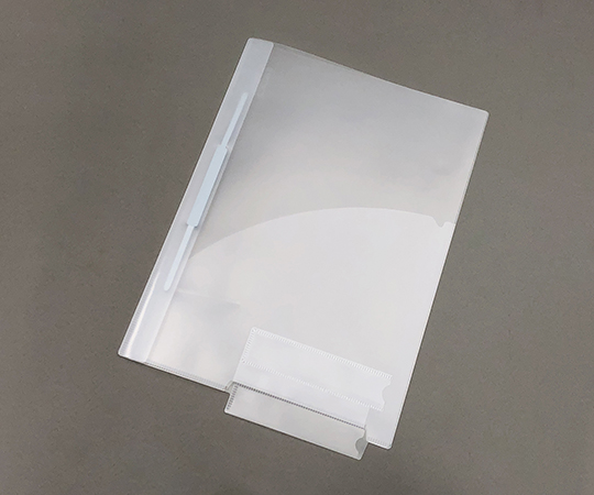 8-3083-02 カルテフォルダー（A4ヨコ） 200枚入 HK7714U-ミ A4 2穴LIHITLAB