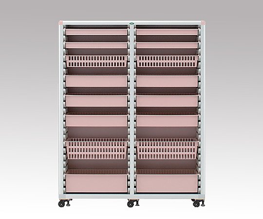 8-4366-02 材料キャビネット 幅1300mm MR64-A201A PEサカセ