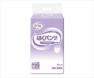 8-4652-14 リフレ はくパンツ スリムタイプ LL 16枚入 リブドゥコーポレーション