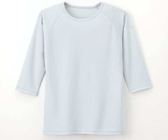 8-4789-04 ウェア（アンダーＴシャツ男女兼用） シルバーグレー／ＬＬ SI5077ナガイレーベン