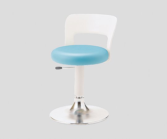 8-5321-02 メディカルソフトスツール CA-14BL 背付き ブルー CA-14BL ブルー