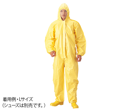 8-5377-04 タイベック（R）PEコート続服 3L 5428Bアゼアス