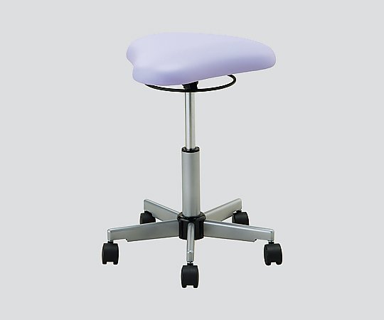 8-5887-03 ナビチェアーⅢ［三角座面］ ＮＶＣⅢ－ＳＶ バイオレット 脚部リング無し NVCIII-SVナビス(アズワン