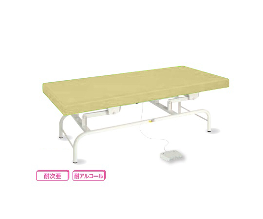 8-6632-01 電動診察台 幅60×長さ180×高さ45~81cm マット・アイボリー 脚・ホワイト AE60-IWナビス( 8-6632-01 電動診察台 幅60×長さ180×高さ45~81cm マット・アイボリー 脚・ホワイト AE60-IWナビス(