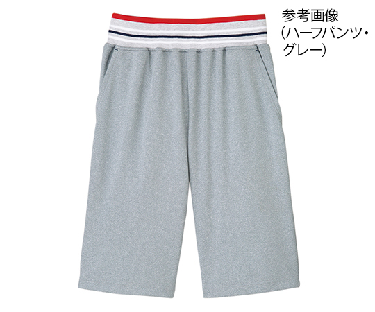8-6729-06 ハーフパンツ グレー 3L ボンマックス