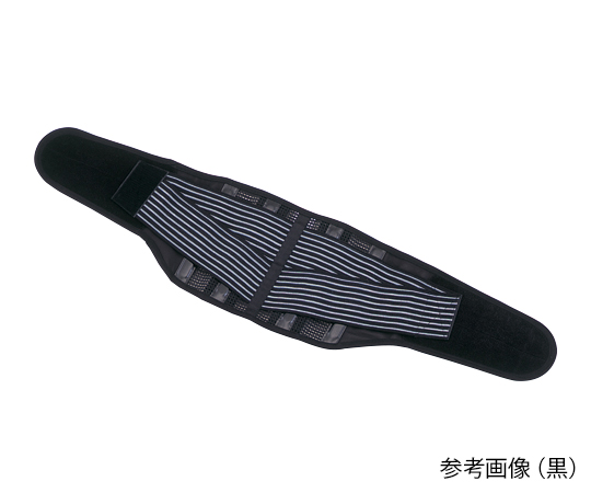 8-7137-05 楽らく腰ガード［ソルボ］ レギュラー S 黒 63330