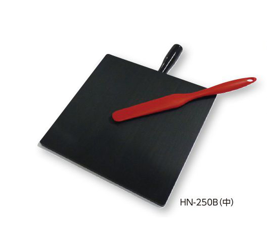 8-7350-05 樹脂製軟膏板（まぜるん台 黒 中） HN-250B大同化工