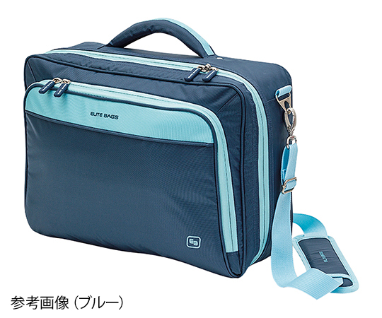 8-7468-31 訪問看護用3ウェイバッグ プラクティス ブルー EB00.012エリートバッグ
