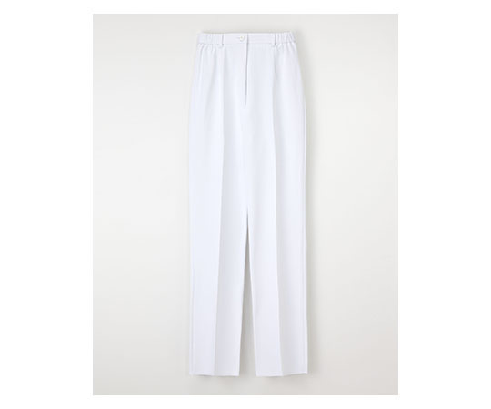 8-7736-01 伸縮性に優れたナースウェア （パンツ） ホワイト／S HO1913ナガイレーベン